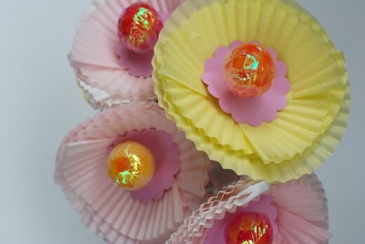 How to Make Paper Flowers From Cupcake Liners