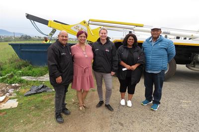 George Municipality rolls out waste skips to combat illegal dumping