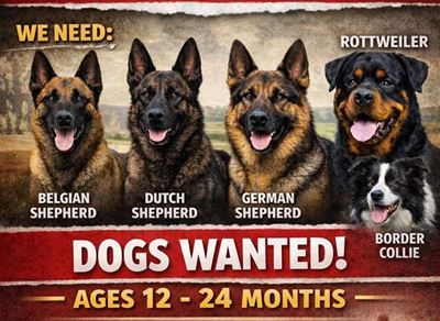 K9-eenhede in Oos-Kaap kort nuwe stertwaaiers