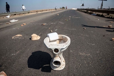 Two million sanitation project gone down the drain because of poor workmanship