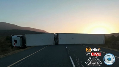 Vragmotor versper N2 by Stormsvlei - verwag hewige vertagings