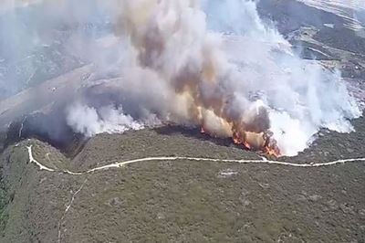 Fatal helicopter crash during firefighting 