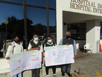 Heidedal sê dankie aan gesondheidswerkers