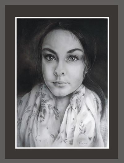 Kayla's portrait a triumph for her gran