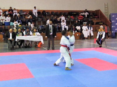 "Karatekas se standaard hoog"