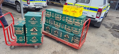 George police seize R200k in counterfeit liquor during clamp-down