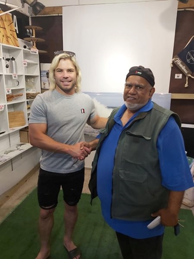 Faf de Klerk in Mossel Bay
