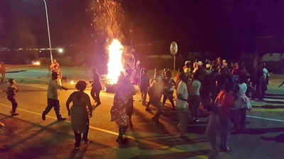 Demand for housing leads to riot