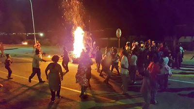 Demand for housing leads to riot
