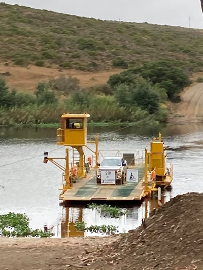 Malgas pont expected to be operating soon