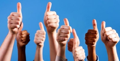 Thumbs up, thumbs down