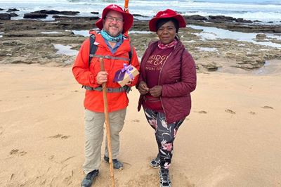 Prof Thuli Madonsela and Erns Grundling go on a ‘Pilgrimage of Hope’ for new season of ‘Elders’