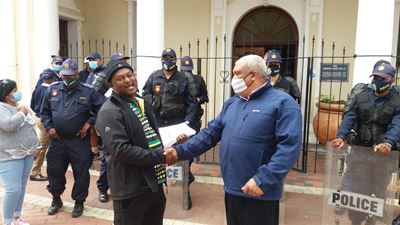 Codeta DTA protests for taxi permits