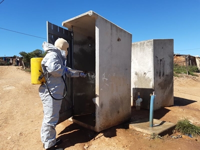 Decontamination and sanitising plan rolled-out