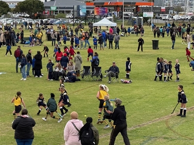 KPS hockey tournament     beats the cold weather