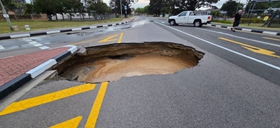 Update on road closure: corner of Knysna Road and Madiba Drive