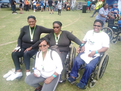 Wheelchair athletes do Asherville proud
