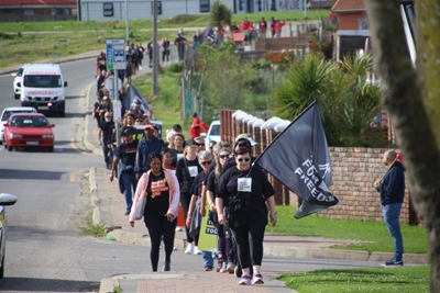 Anti-human trafficking march well supported in George