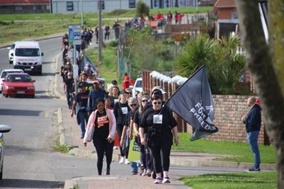 Anti-human trafficking march well supported in George