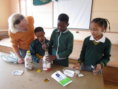 Ecobricks at Aberdeen Full Service School