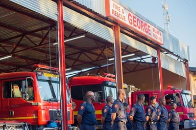Municipality salutes the George Fire Brigade
