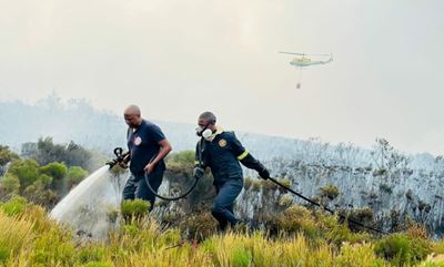 Raging fires ravage Western Cape