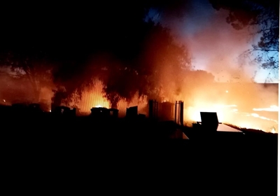 Cradock-begraafplaas weer aan die brand