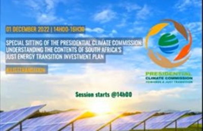 SA needs R1.5 trillion for Just Energy Transition