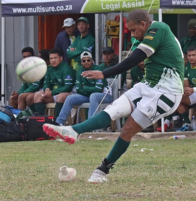 Rugbyskouspel op Outeniquapark Saterdag