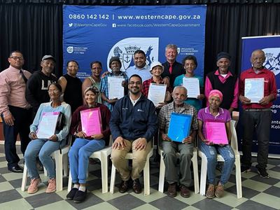 Final title deeds end painful chapter in Slangrivier