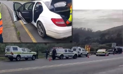 Crime fighters nab two after high-speed chase