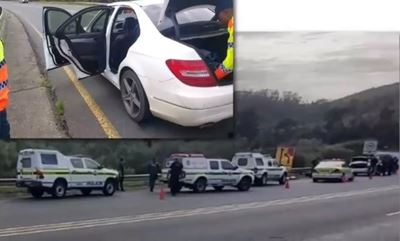 Crime fighters nab two after high-speed chase