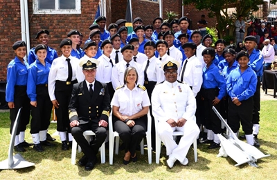 Proud moment for local sea cadets