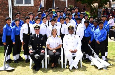 Proud moment for local sea cadets