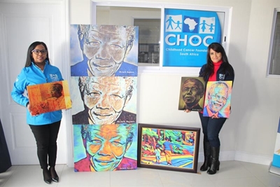 Artist helps kids who have cancer