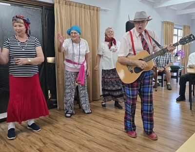 Seniors hou pretkonsert