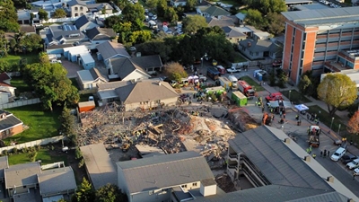 One year commemoration of building collapse in George
