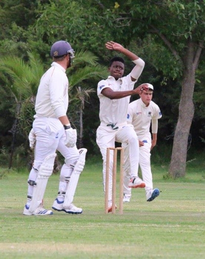 Great cricket game at Game Reserve