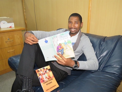 Young author makes his mark