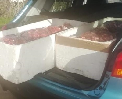 Woman donates soup bones