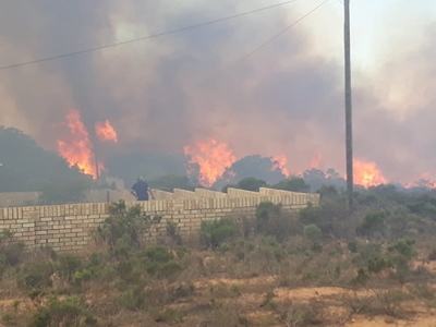 Veldfire at Hartenbos Heuwels