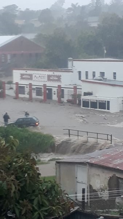 Flooding in George