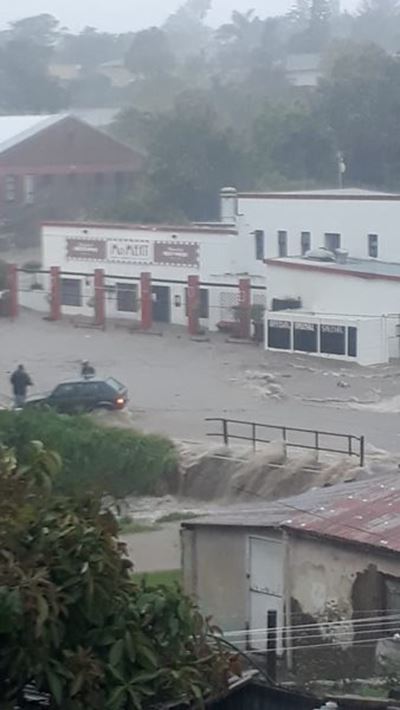 Flooding in George
