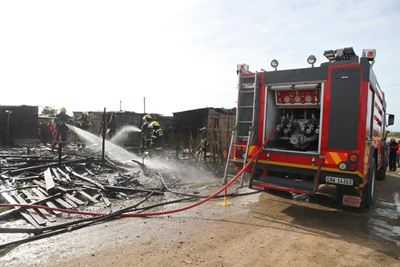 Rou en roet na plakkersbrand