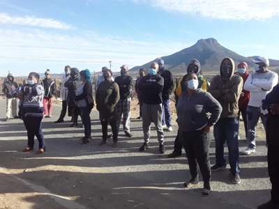 Selfbou residents against RDP housing