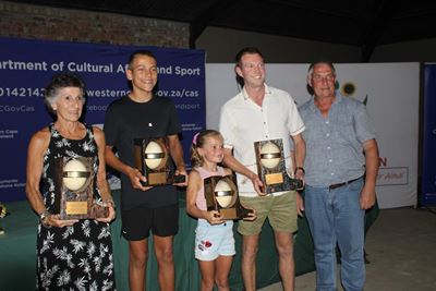 22 medaljes vir Eden tydens tweekamp