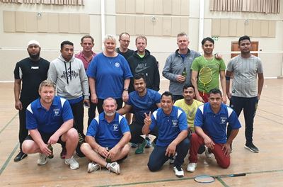 Badminton club battles it out to find champion