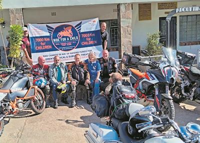 Bike journey for Caleb