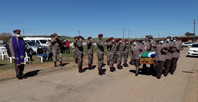 Die laaste mars vir sammajoor Pieter van Rooyen