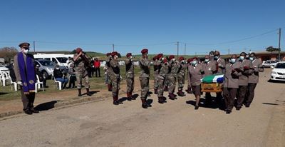 Die laaste mars vir sammajoor Pieter van Rooyen